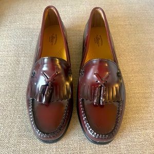 GH Bass Cognac Leather Jaclyn Loafers
